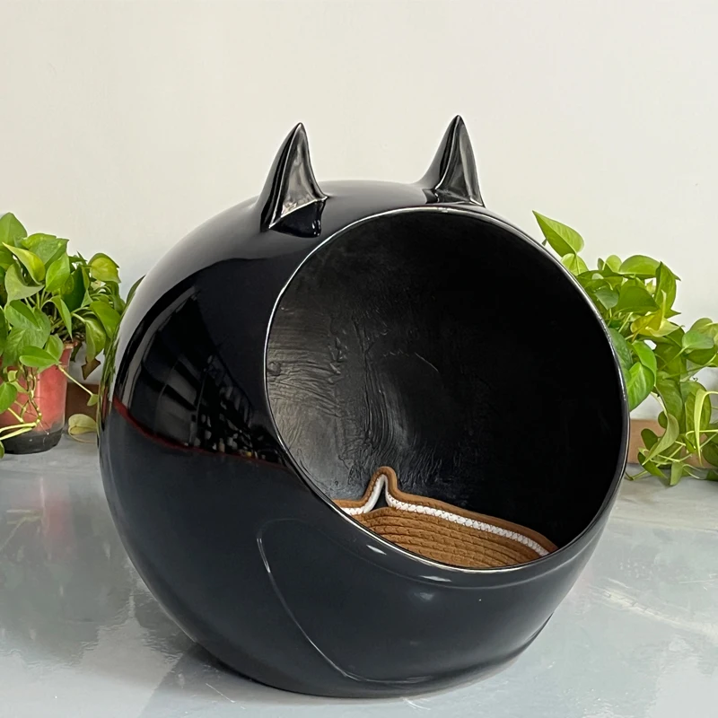 سهلة التنظيف، مقاومة للمضغ، شكل حيوان لطيف، بيت كلب أليف معتمد من CE #6