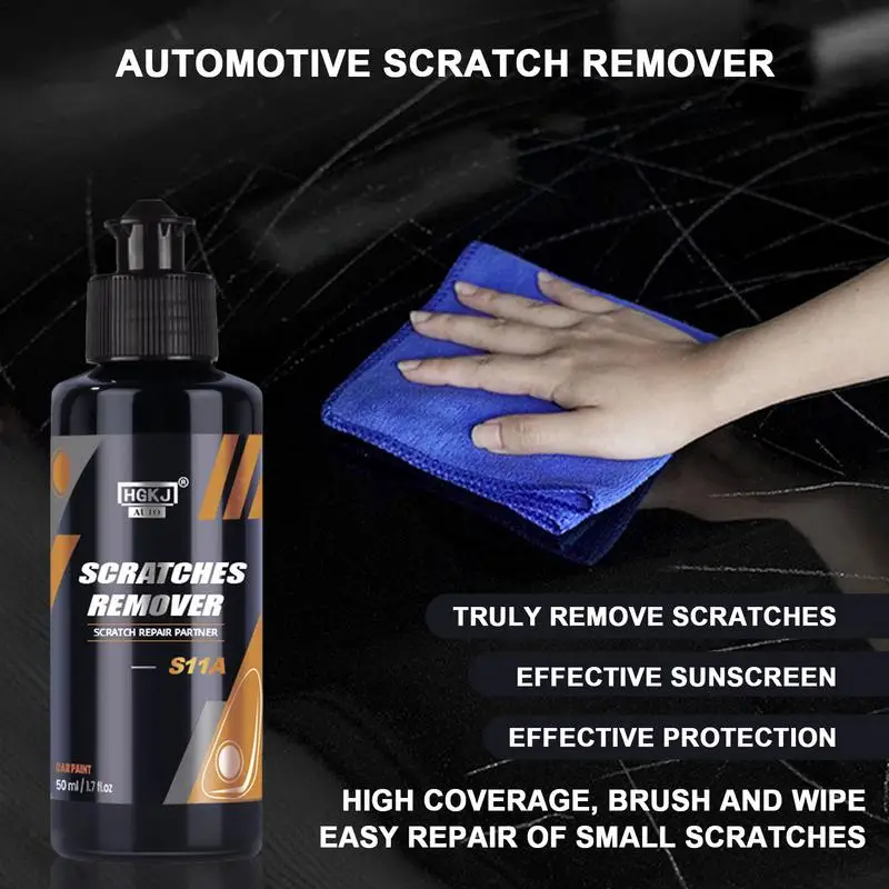 Scratch Removal For Cars Car Trim Restorer Paint Scratch Remover Car Scratch Repair Kit Car Trim Restorer Correcting Wax Easily