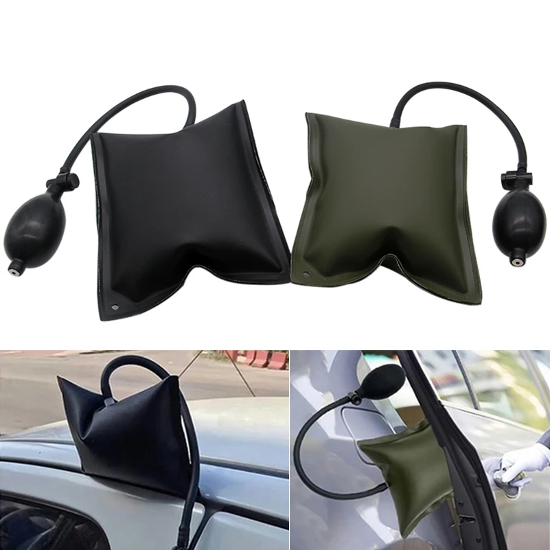 Bomba de aire para coche, alineación de cuña de Airbag, cuña inflable, amortiguada, herramienta de mano para entrada automática, ventana de coche,