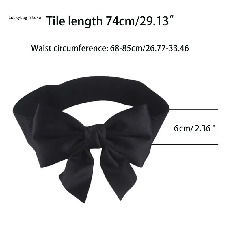 All-match senhoras bowtie forma cinto feminino cinta luz personalidade luxo metal fivela elasticidade cinto para casaco