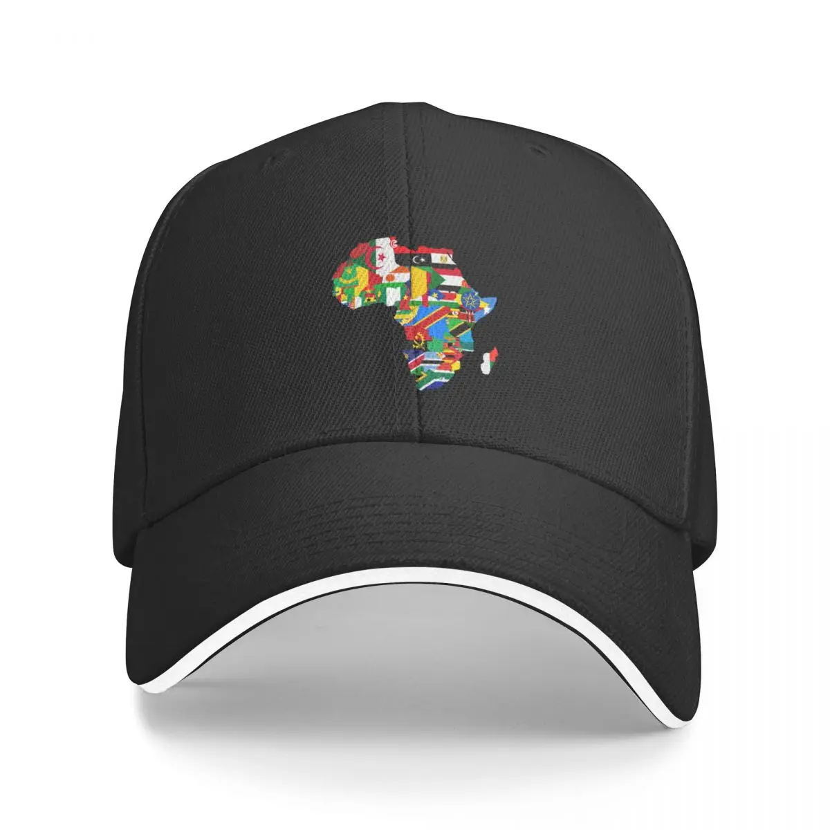 african flags, africa map, african Countries, africa Continent Baseball Cap Gentleman Hat Wild Ball Hat Mens Hats Women's