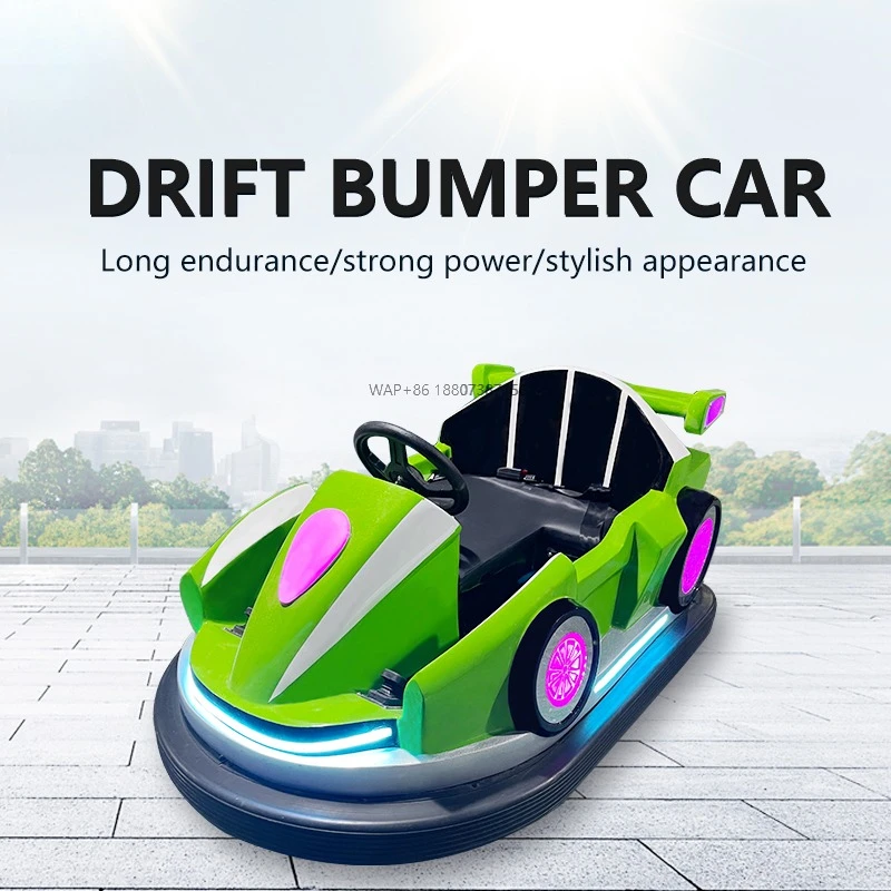 

Children's Electric Bumper Car Ride ABS Material for Park Amusement Equipment