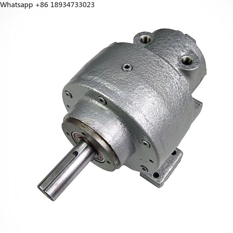 4AM Pneumatic Gear Motor, air Compressor  Type Gear Ratio 10:1 Pneumatic Motor Working