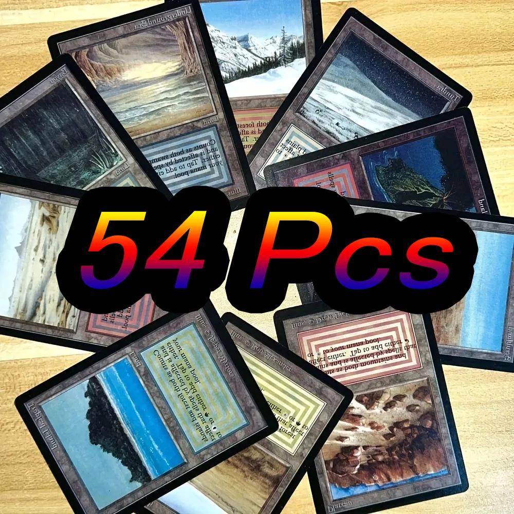 MTG جودة عالية حار بيع رقم. 324M1 بطاقات الوكيل 324 قطعة بطاقات P9 Dual Land Fetch Land Shock Lands #1
