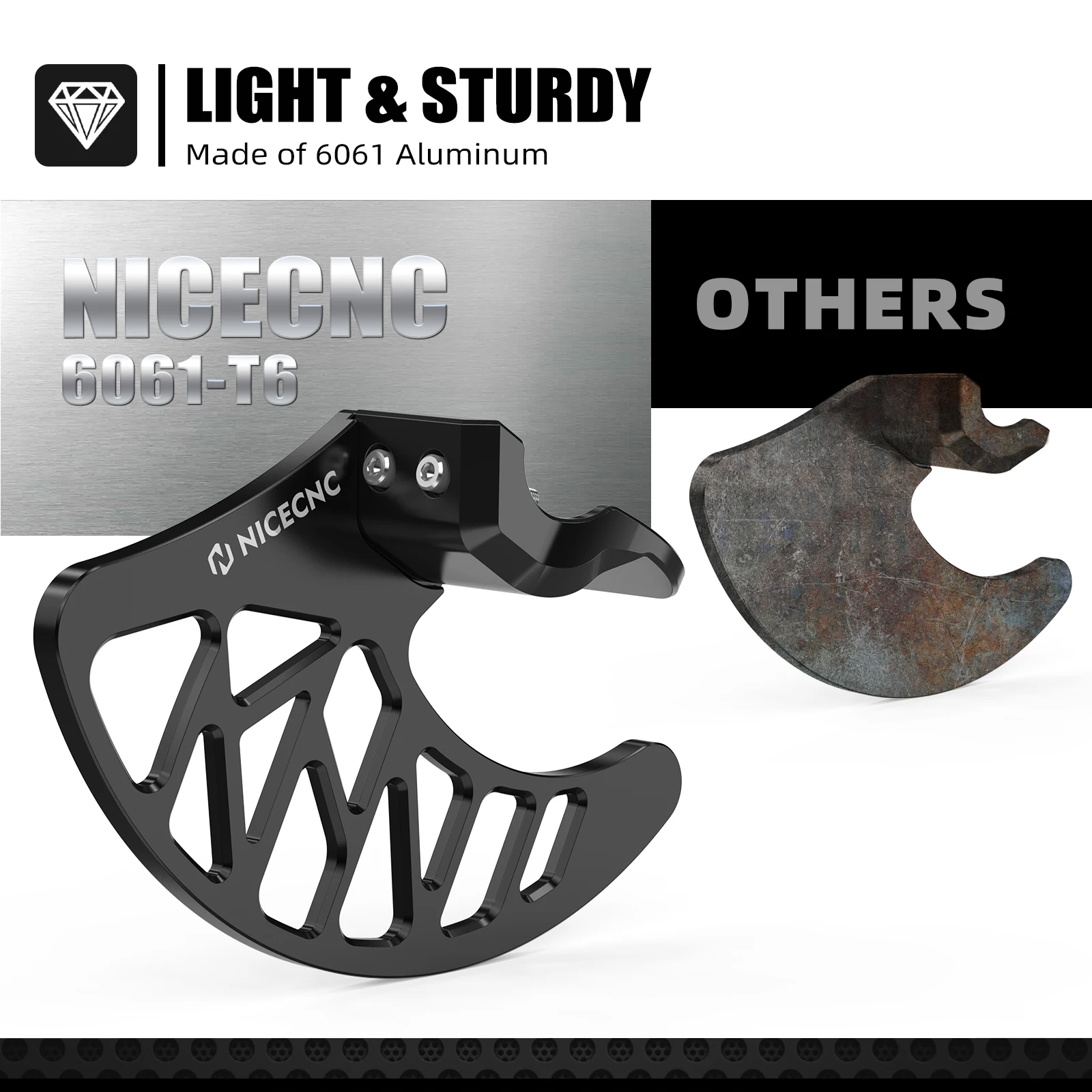 Pour Surron light bee X S L1E Segway X160 X260 Sur ron pièces moto électrique frein avant disque garde et fourche avant jambe gardes