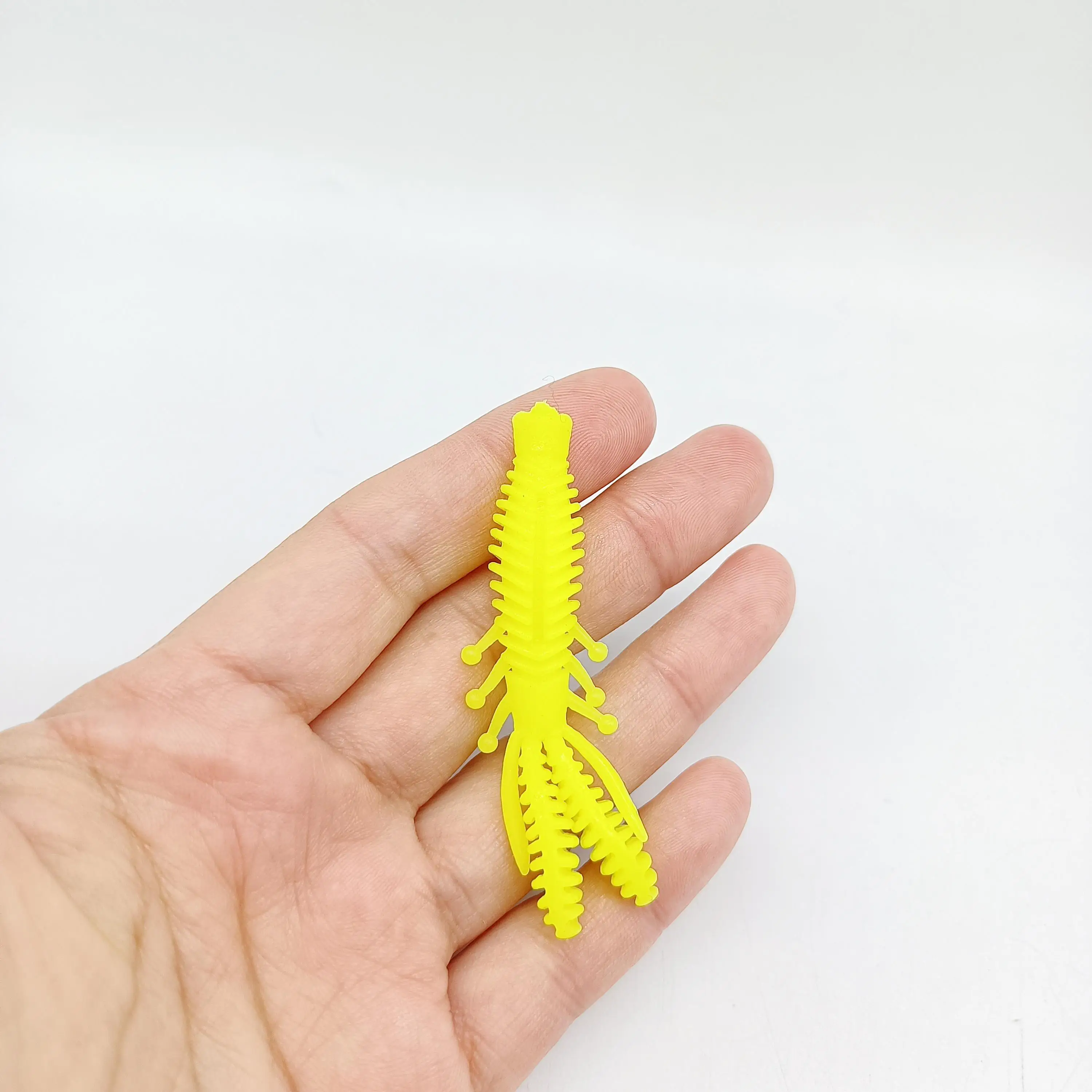 DUODUOYU Señuelo NED Rig de camarón flotante suave para lubina - imagen 5