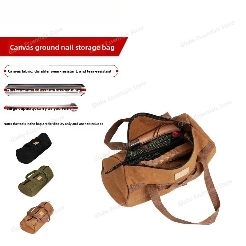

Outdoor Picnic Carrying Case Camping Bag Cutlery Pouch Larg Capacity Tableware Handbag Portable for Travel Supplies