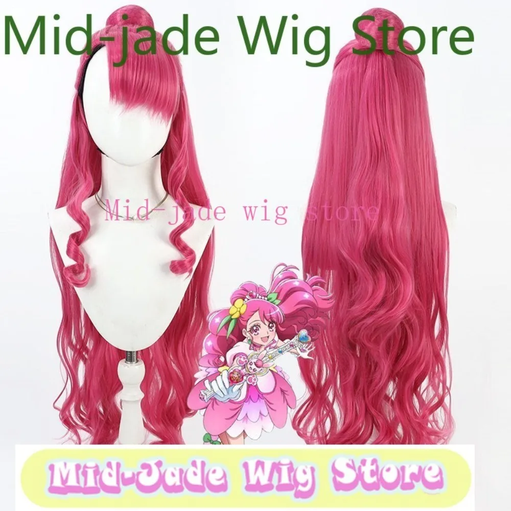 

Healin' Good PreCure Nodoka Hanadera Cosplay Wig Anime Games Halloween Carnival Party Synthetic Heat Resistant Hair