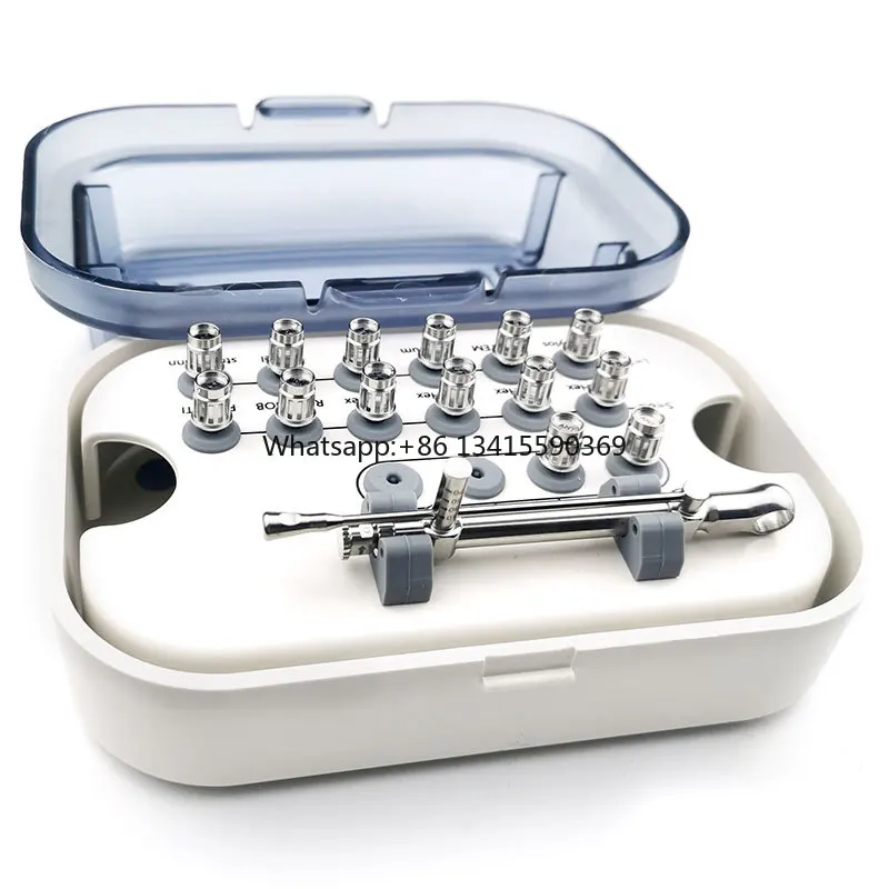 

Universal Prosthetic Kit Dental implent Torque Wrench Ratchet with Drivers & Screwdriver Tooth Drill Equipment