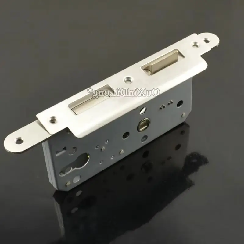 

HOT European Mortise Door Lock body 5572 / 7255 Fire Anti-theft Door Lockbody Double Tongue Split Door Lock Powder Finished