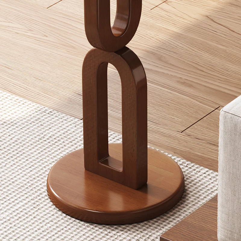 JINSHAN Unique Shape Solid Wood Rubber Creative Design Ancient Chinese Style Coffee Table Living Room Home Small Popularity