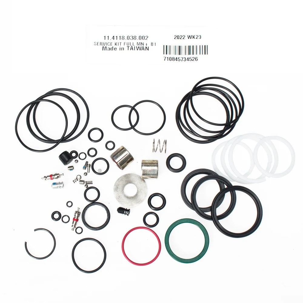 ROCKSHOX REAR SHOCK SERVICE KIT FULL SERVICE (INCLUDES DEBONAIR AIR CAN SEALS) MONARCH PLUS B1 (2014-2018) 11.4118.038.002