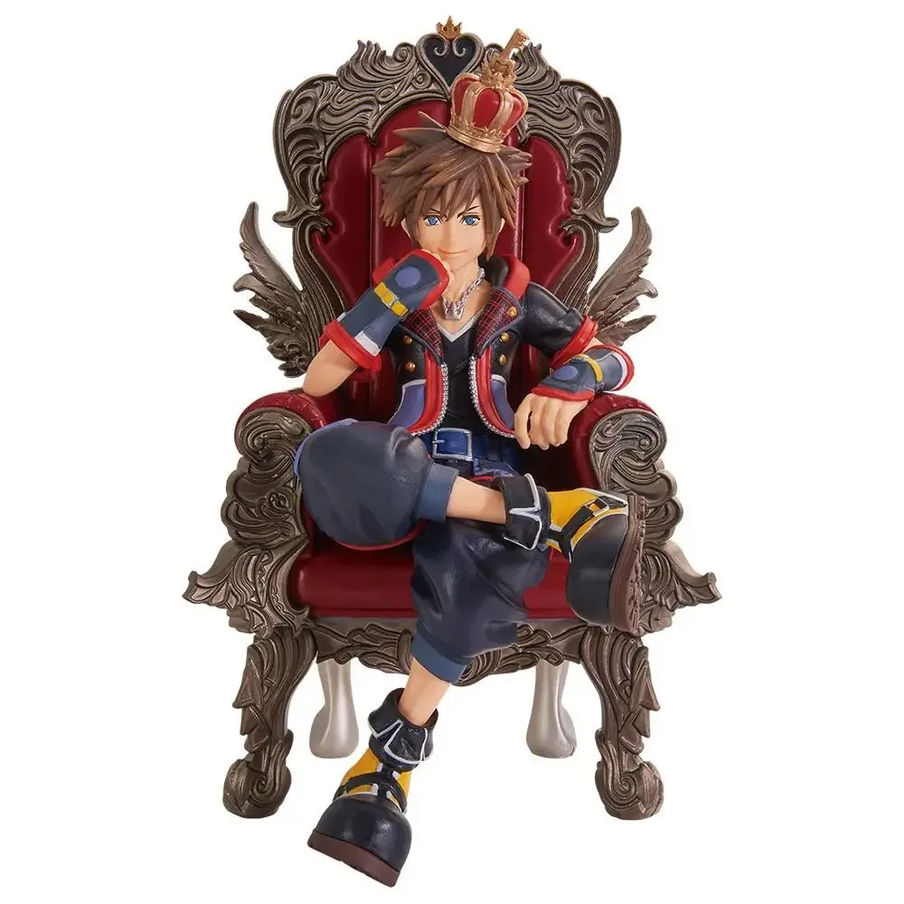 In Voorraad Originele Bandai Ichiban Kuji Kingdom Hearts 20th Anniversary Sora Kairi Figuur Anime Model Collectible Boxed Dolls Speelgoed