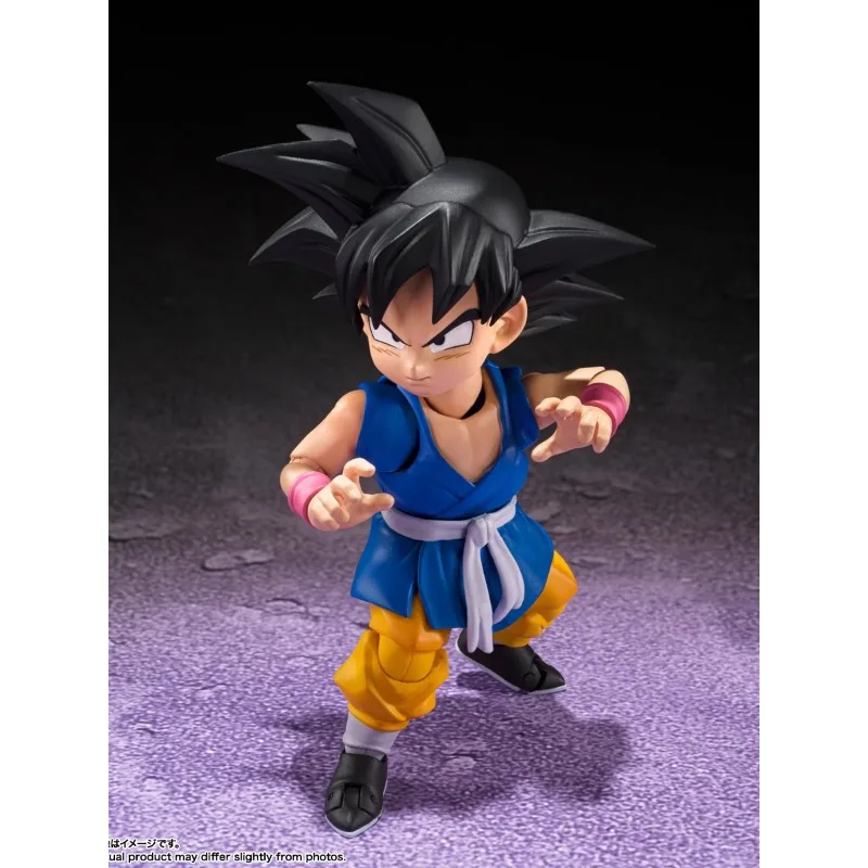 Bandai S.H.Figuarts genuino Dragon Ball GT figura de Anime Son Goku juguetes de acción para niños regalo de Navidad adornos de modelos coleccionables
