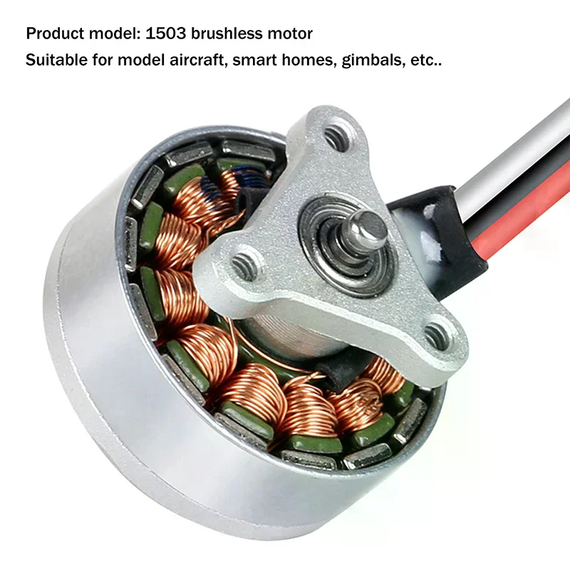 

1503 Airplane Brushless Motor RC Electric Motor For 4 Axes Remote Control Airplanes RC Electric Motor RC Airplane Motor