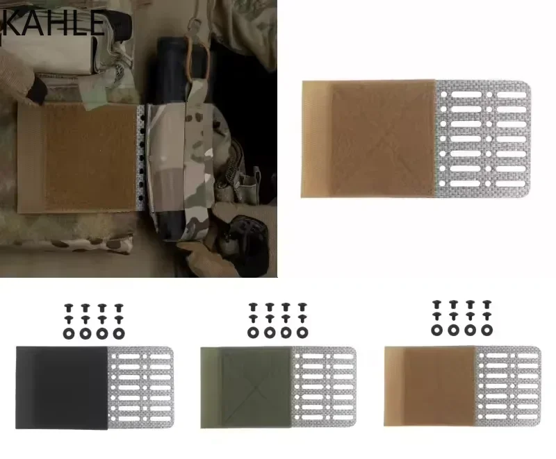 

Outdoor Hunting vest chest hanging Expander Side Wings MOLLE TEGRIS board side panel hook line adhesive surface Vest Accessories