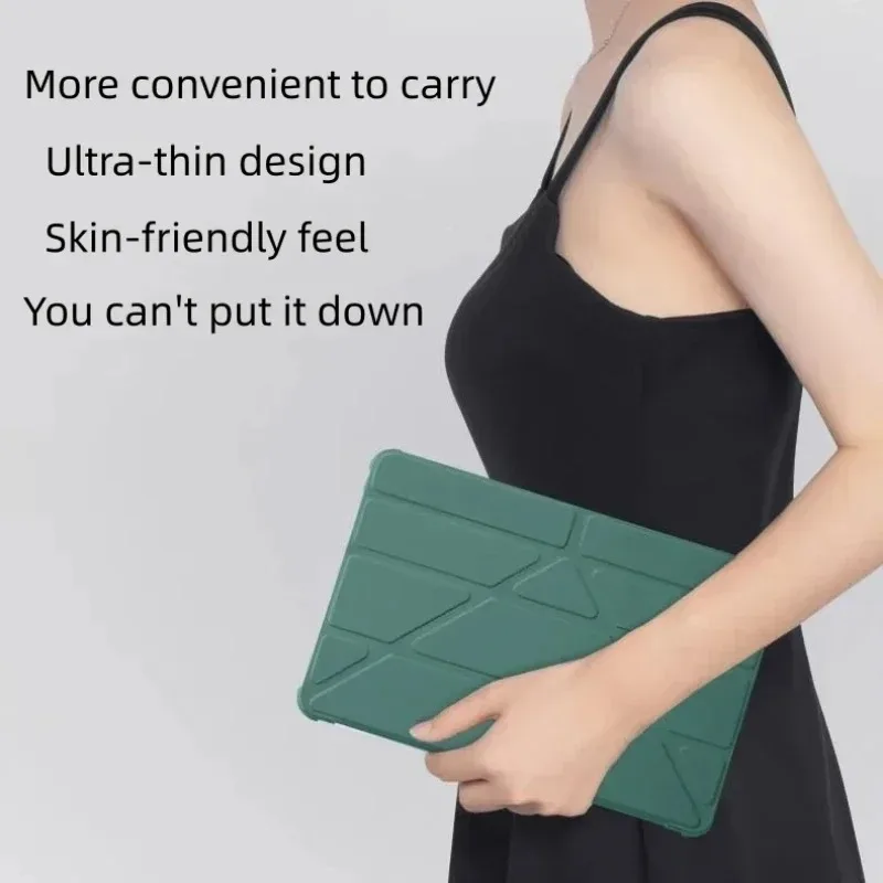 Multi-fold Smart Cover for Redmi Pad SE 11 Funda Redmi SE 8.7 Auto Wake Up Case XiaoMi MiPad 6 Pro 11 Mi Pad 7 8 Pro 11.2 Case