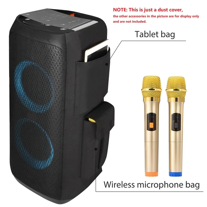 Пылезащитный чехол для динамика JBL Partybox 310, чехол для переноски, большая вместительная сумка для хранения, дорожный защитный чехол для переноски