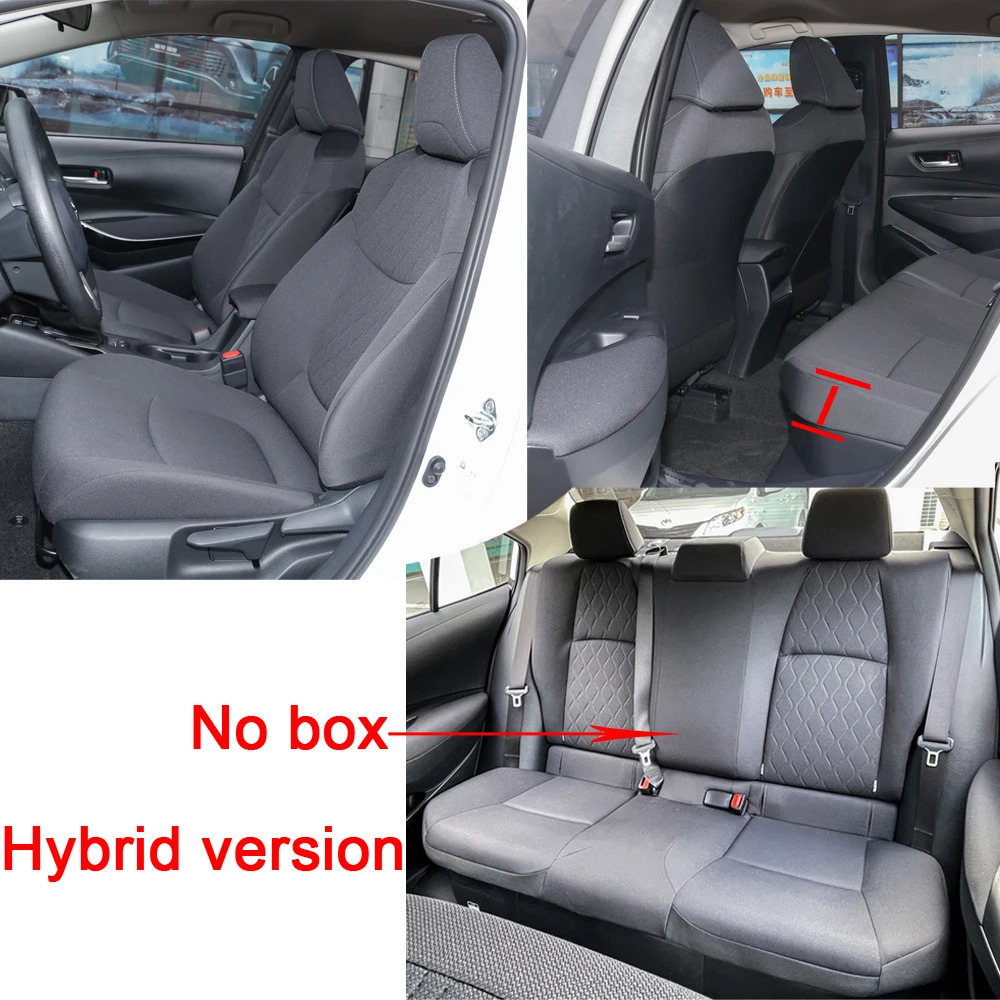 Car Special Seat Covers For Toyota Corolla 2019 2020 2021 2022 Hybrid/Gasoline Waterproof leather cushion Car Seat Covers