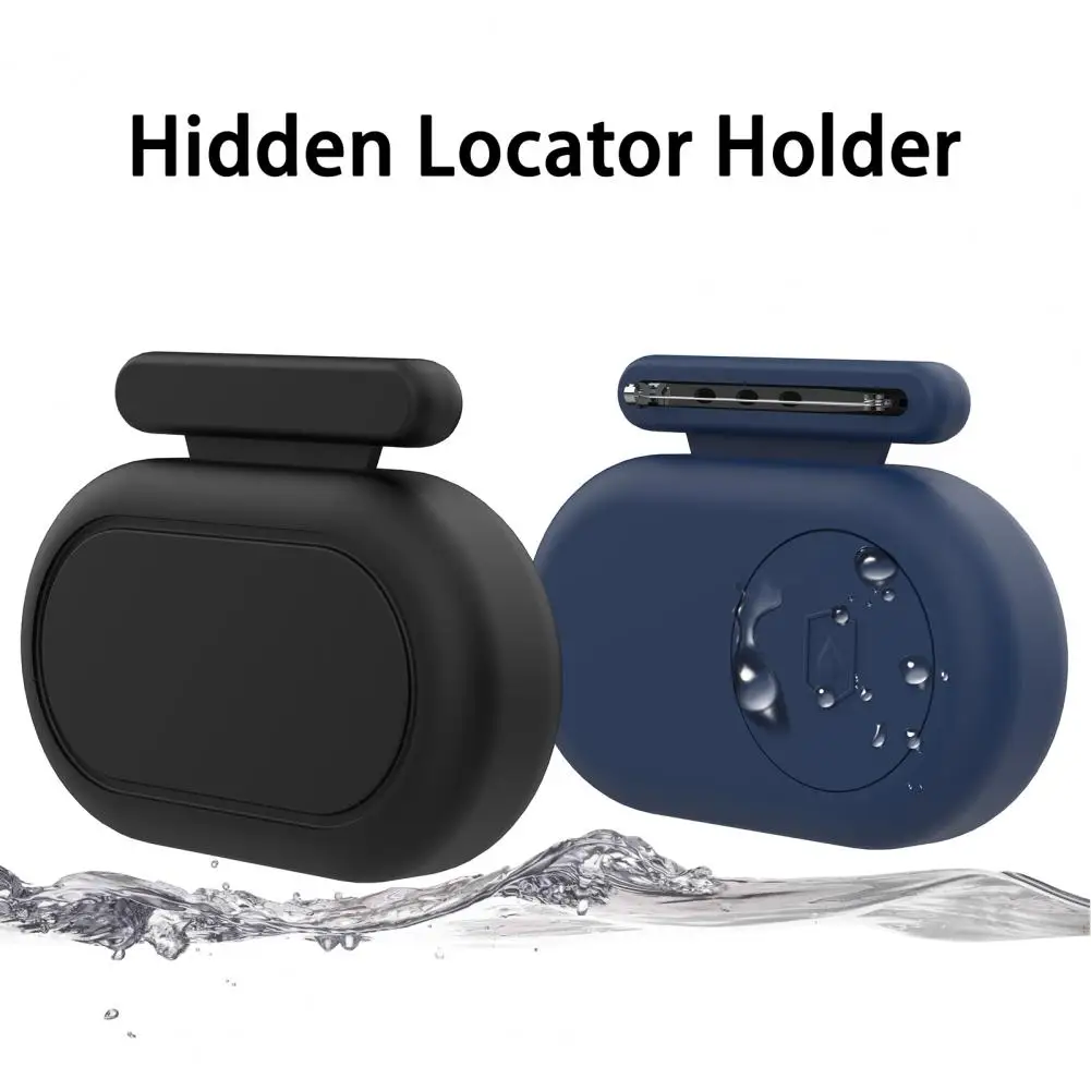 Silicone Locator Cover for Galaxy SmartTag2 Waterproof Protective Case Anti-scratch Signal-Friendly Hidden Wearable