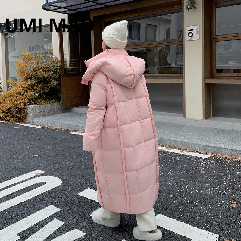 UMI MAO Winter Jacket Women's Warm Thickened New Item In Stock 2024 High Quality 90 White Duck Down Jacket Femme