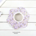 Purple yellow floral