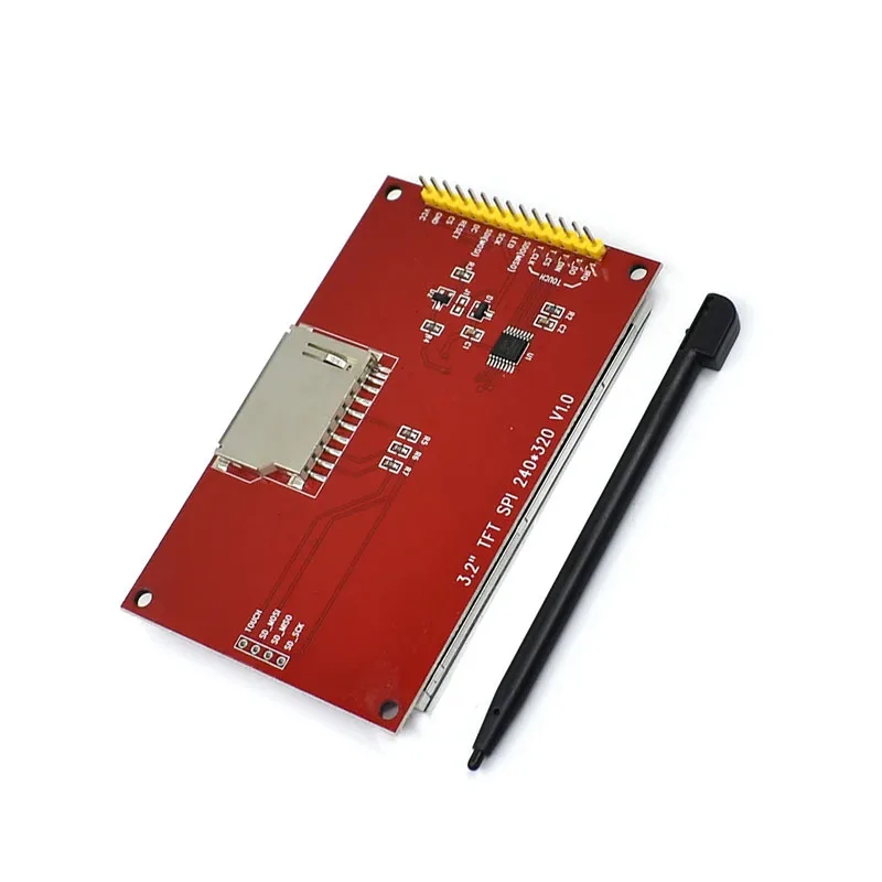 Imagem -04 - Spi Serial Tft Lcd Module Display Screen com Painel de Toque Driver ic Ili9341 para Mcu 3.2 320x240