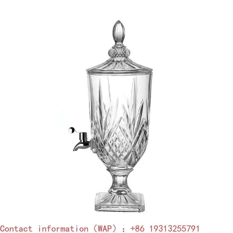 

【2026】Ice drink juice glass dispenser with faucet