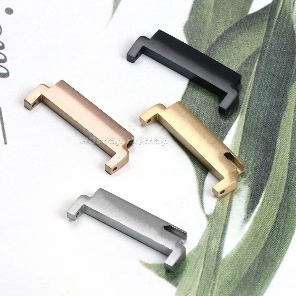 1 Pair Watchband Adapter Watch Strap Spring Bars 20mm-22mm 20mm-20mm 22mm-22mm Quick Release Pins Metal Connectors Accessories