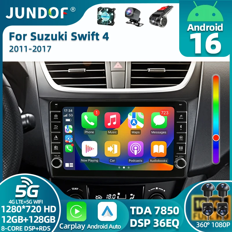 

Android 16 Car Radio Stereo For Suzuki Swift 4 2011 2012 2013 2014 -2016 Multimedia Video Player 2 Din Auto Audio G Stereo Audio