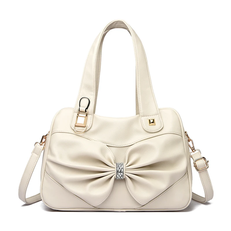 

High-End Minimalist Vintage Crossbody Bag With Letter Logo Designer Leather Diaper Bag For Women Elegant Tote