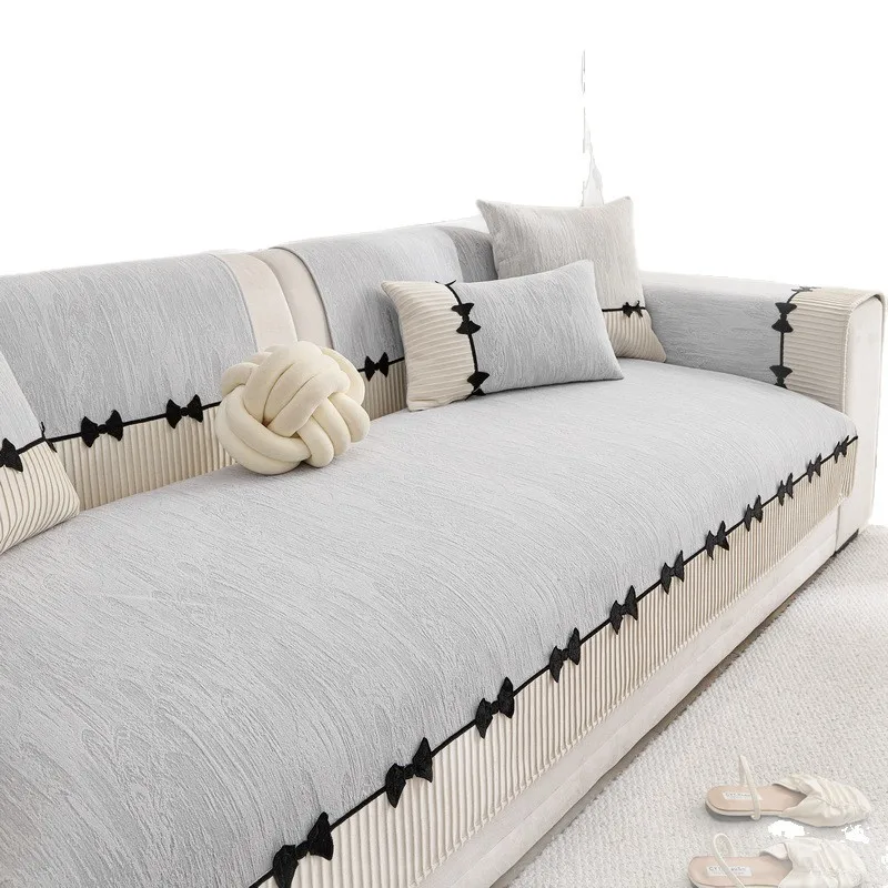 الشنيل القوام غطاء أريكة العالمي عدم الانزلاق رخيصة مقاوم للماء وسادة أريكة منشفة أريكة الحصير الواقية لغرفة المعيشة المنزل #5