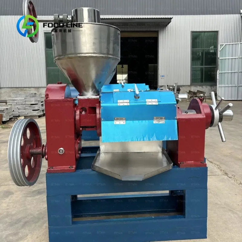 Customized size Automatic oil press Stainless steel spiral press for commercial oil plants