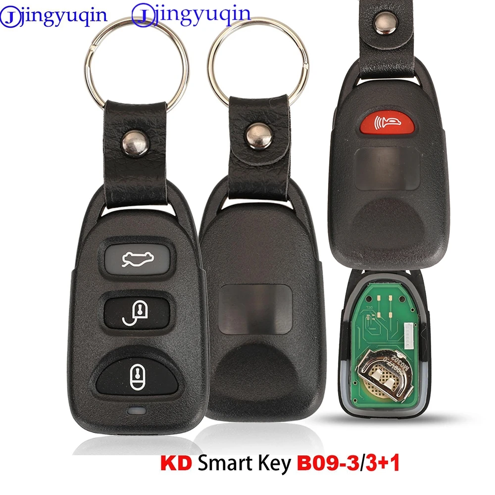 jingyuqin New Remote KEYDIY KD Smart Car Key B09-3 B09-3+1 Button B Seires For URG200/KD900/KD200 Machine