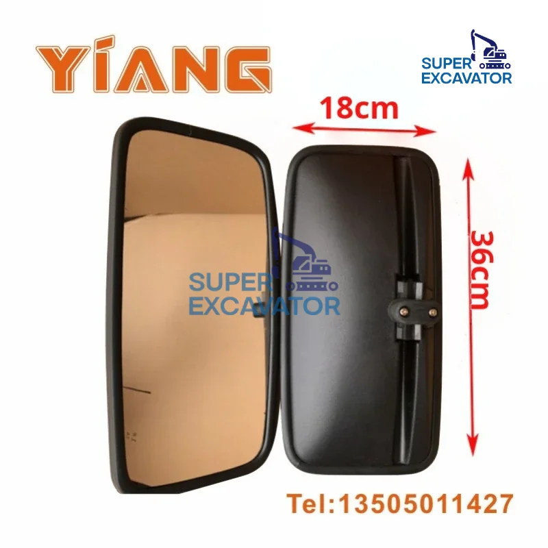 For Loader Parts Lonking XGMA 951 953 LiuGong SDLG 30 50 ChengGong Rearview Mirror Side Mirror Bracket Excavator parts