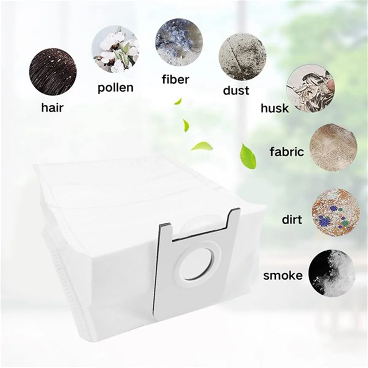 22 قطعة كيس لجميع الغبار ل 2290 الترا جهاز آلي لتنظيف الأتربة غير المنسوجة كيس لجميع الغبار القمامة استبدال أجزاء