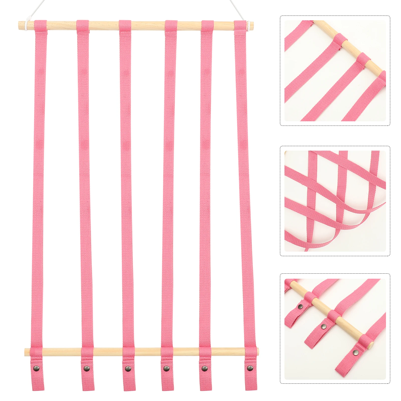 

1 set Wall Hanging Accessories Organizer For Bow Storage Headband Holder Display Hair Clips Bows Ropes Space Saving