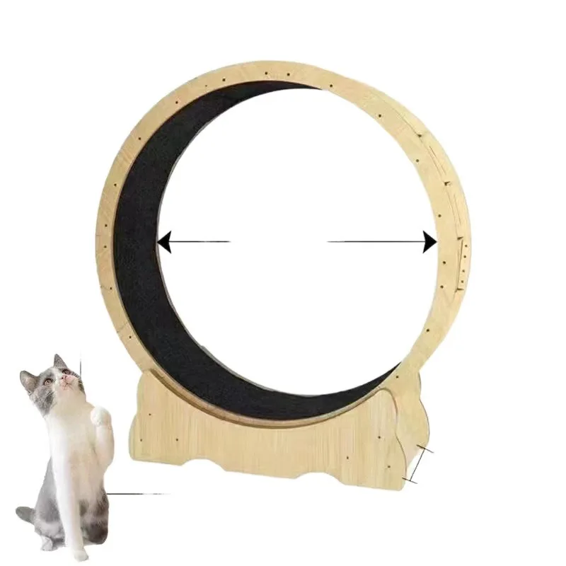 

turntable running sports cat track silent roller cat litter