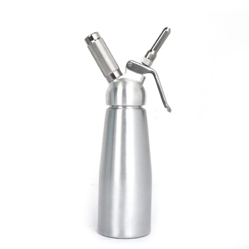 

0.5L/1L Professional 304#stainless steel/Aluminum Cream Foamer Gun Whipper Butter Dispenser Coffee Bake Tools Dessert Cake DIY