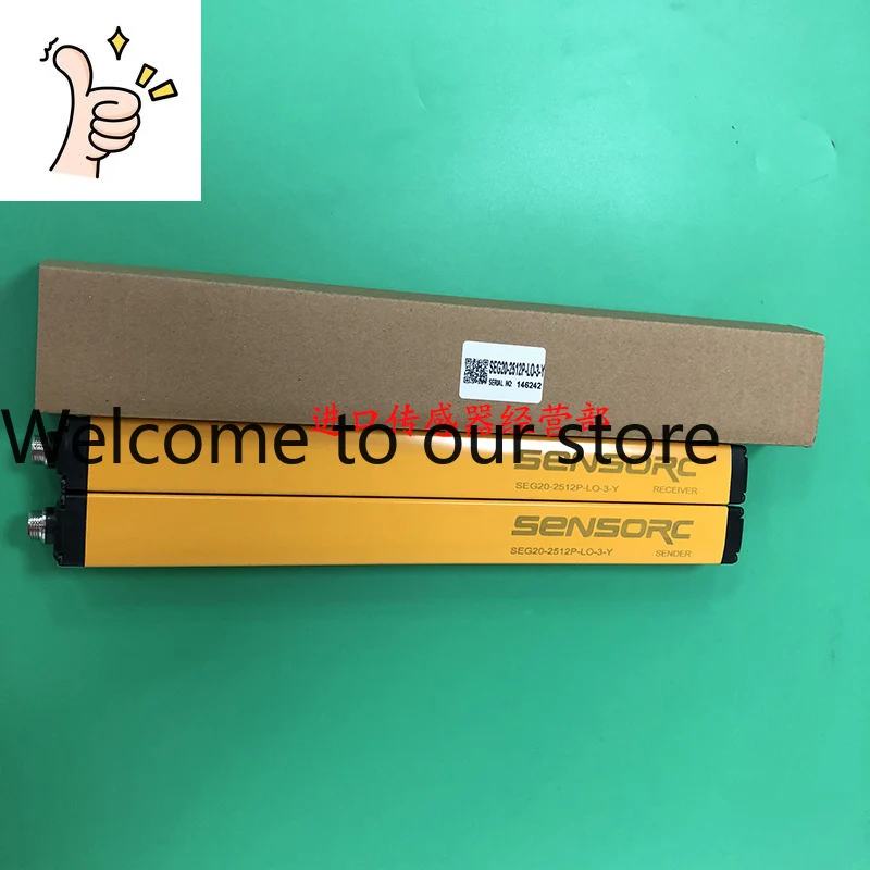 Original And Genuine Shanghai SENSORC SEG20-2512P-LO-3-Y Light Curtain Sensor, False One Penalty Ten