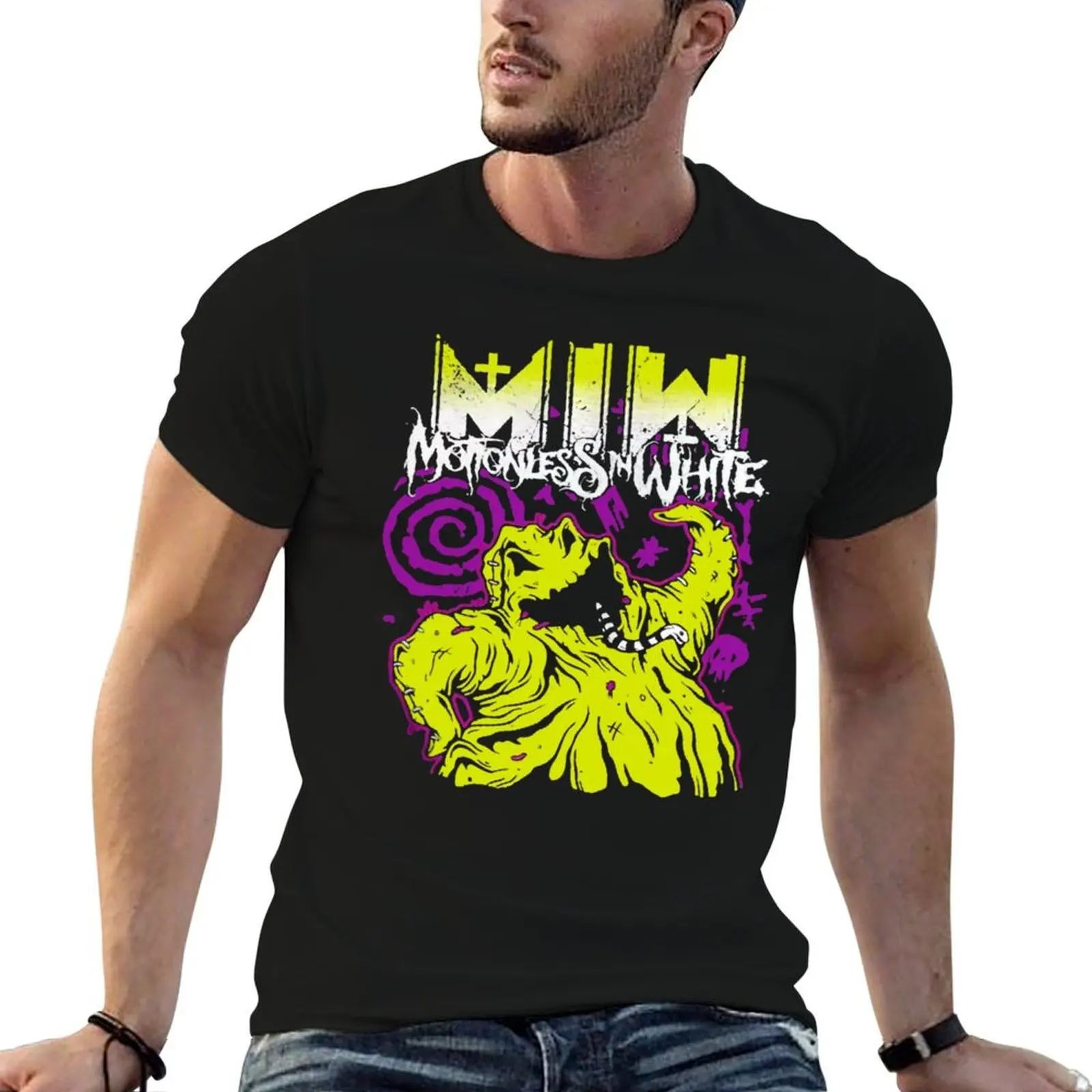 

t Shirt Boogie man in shirt Oogie shirts man Unisex graphic White for cotton tees T t T-Shirt Motionless