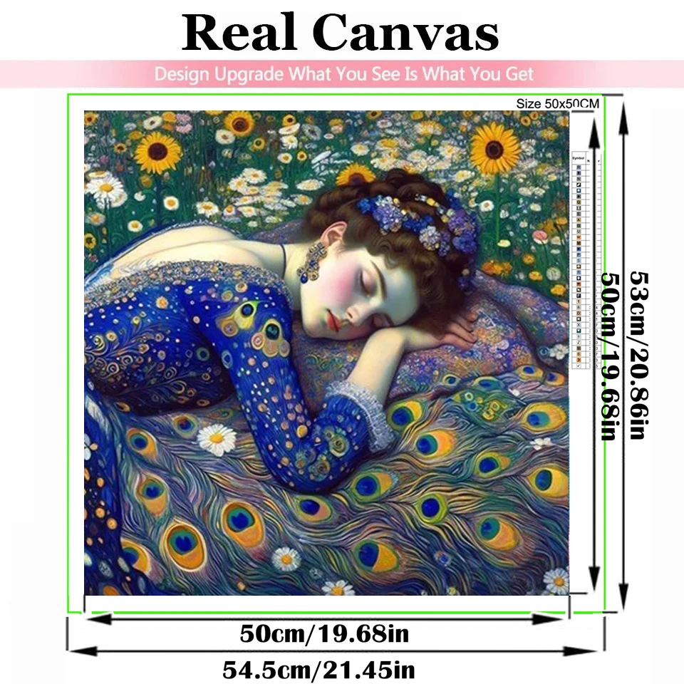 DIY Diamond Mosaic Embroidery Klimt Style Elegant European Woman 5D Diamond Painting Cross Stitch Kits New 2025 For Home Decor