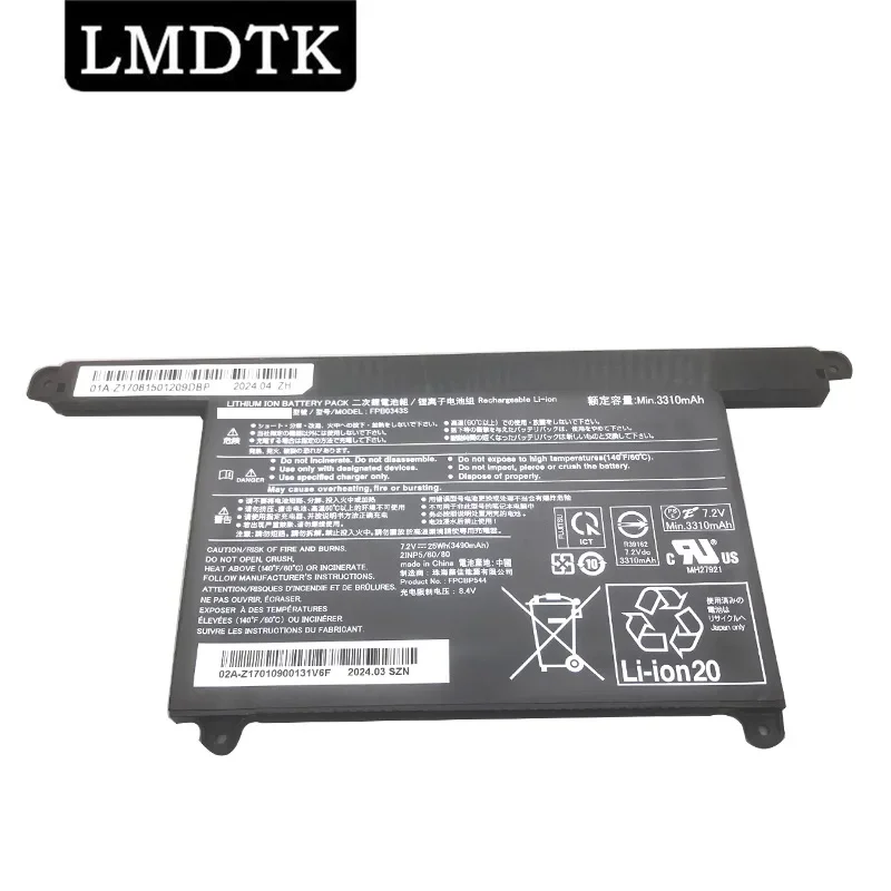 

LMDTK New FPCBP544 FPB0343S Laptop Battery for Fujitsu LIFEBOOK U939/A U938/S Series 7.2V 25WH 3490MAH