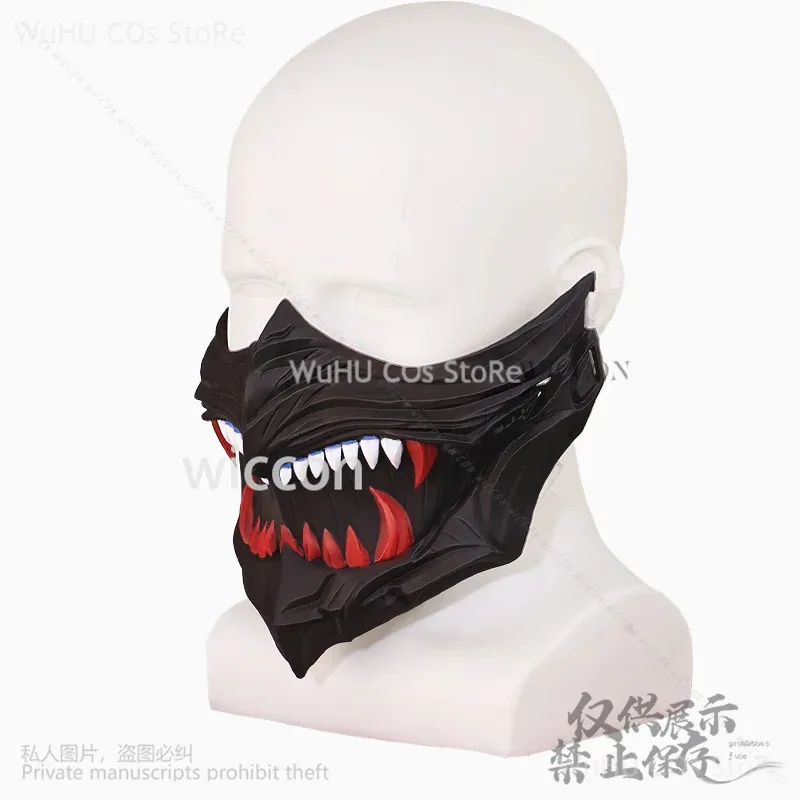 ثلاثية الأبعاد قناع الدعائم اكسسوارات ل أنيمي هالوين عيد الميلاد كوس الأسود زي حمض البوليلاكتيك لعبة النينجا جايدن 4 تأثيري مخصص