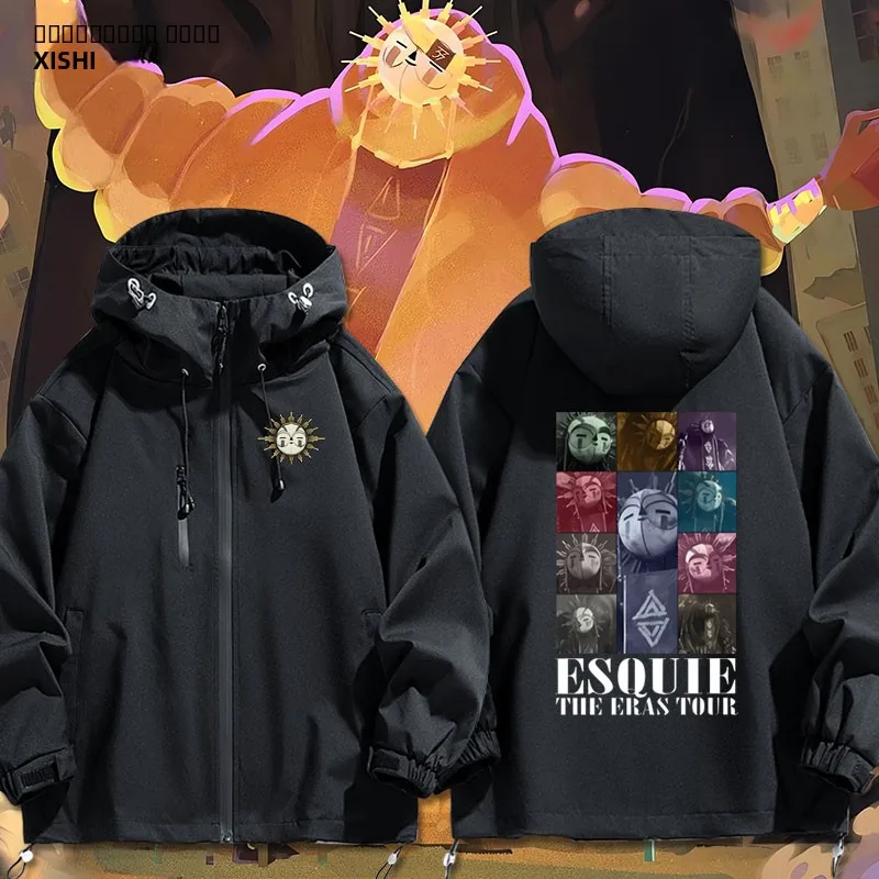 

Куртка мужская Light and Shadow Esquié 33rd Expedition T для ролевых игр, ветрозащитная, современная, из полиэфирного волокна