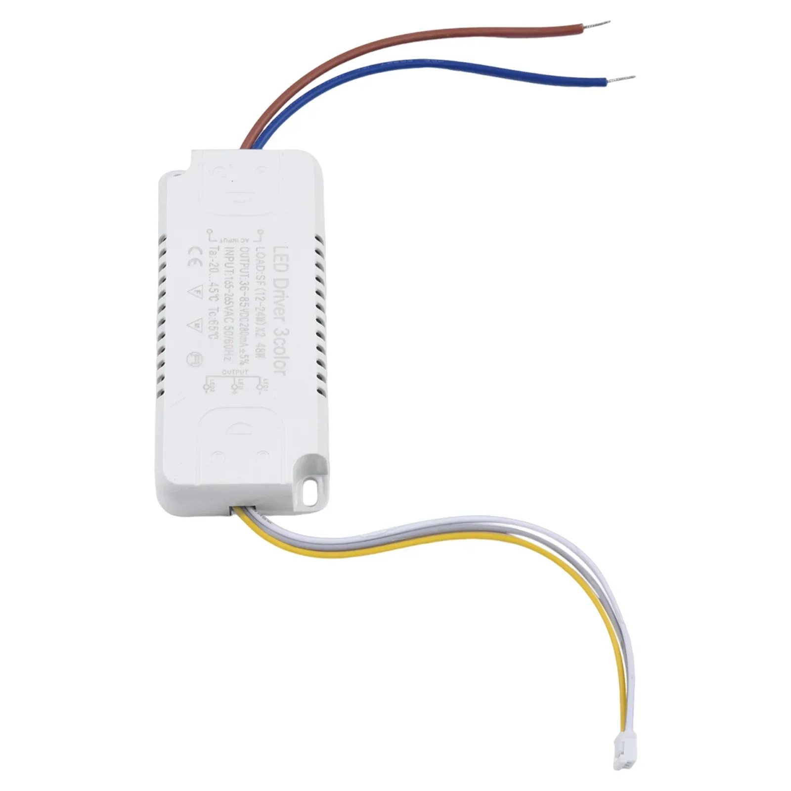 LED Driver 24W 40W 50W 60W 70W LED Power Supply Unit Lighting Transformers 3-Color Adapter For Lights DIY-Panel Lamp 50-60HZ