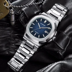 STAR KING 2024 New Men's Watches Luxury Automatic Watch For Men Mechanical 43MM WristWatch Stainless Steel AR Sapphire glass