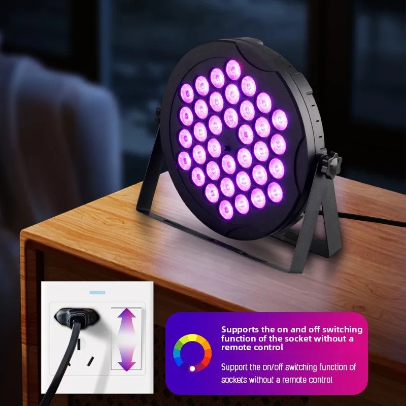 

New 36-bead Stage Light Par RGB Remote Control Light KTV Dance