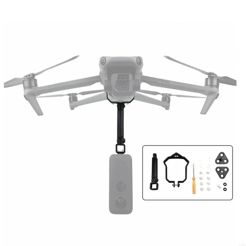 

L4MA Extended Adapter Mount Bracket Holder for Mavic 3 360 Action Camera Mount