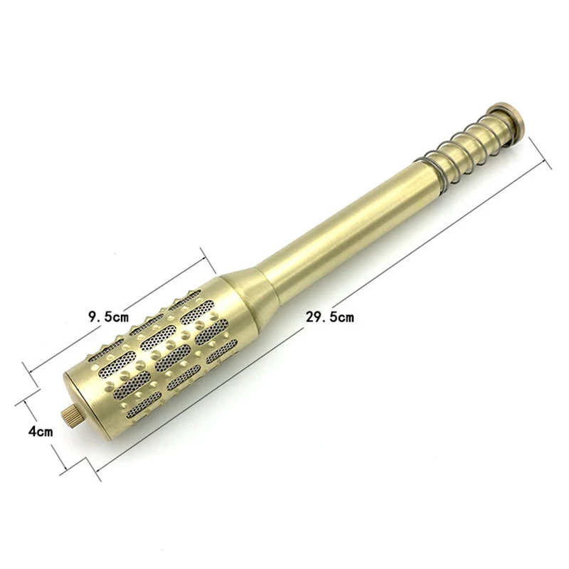 Kupfer Moxibustion Werkzeug Haltegriff Moxa Stick Brenner Drehbare Massage Warme Akupunkturpunkt Meridiane Warme Massage Therapie Gesundheit Pflege – Detail 7